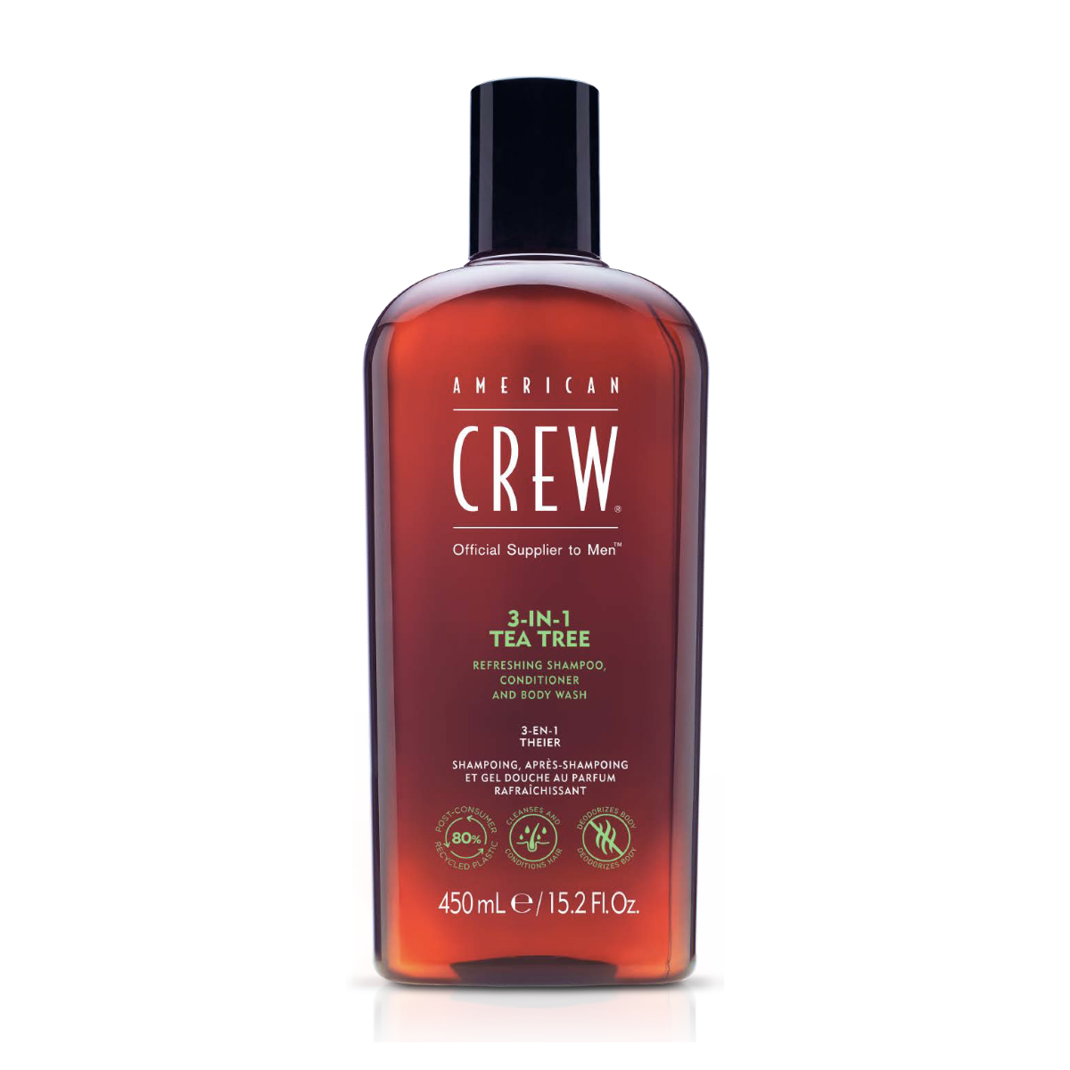 American Crew 3in1 Tea Tree Shampoo 450ml